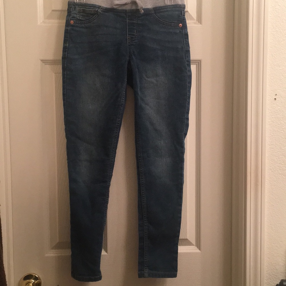 Justice Mid Rise, Knit Waist Jeggings